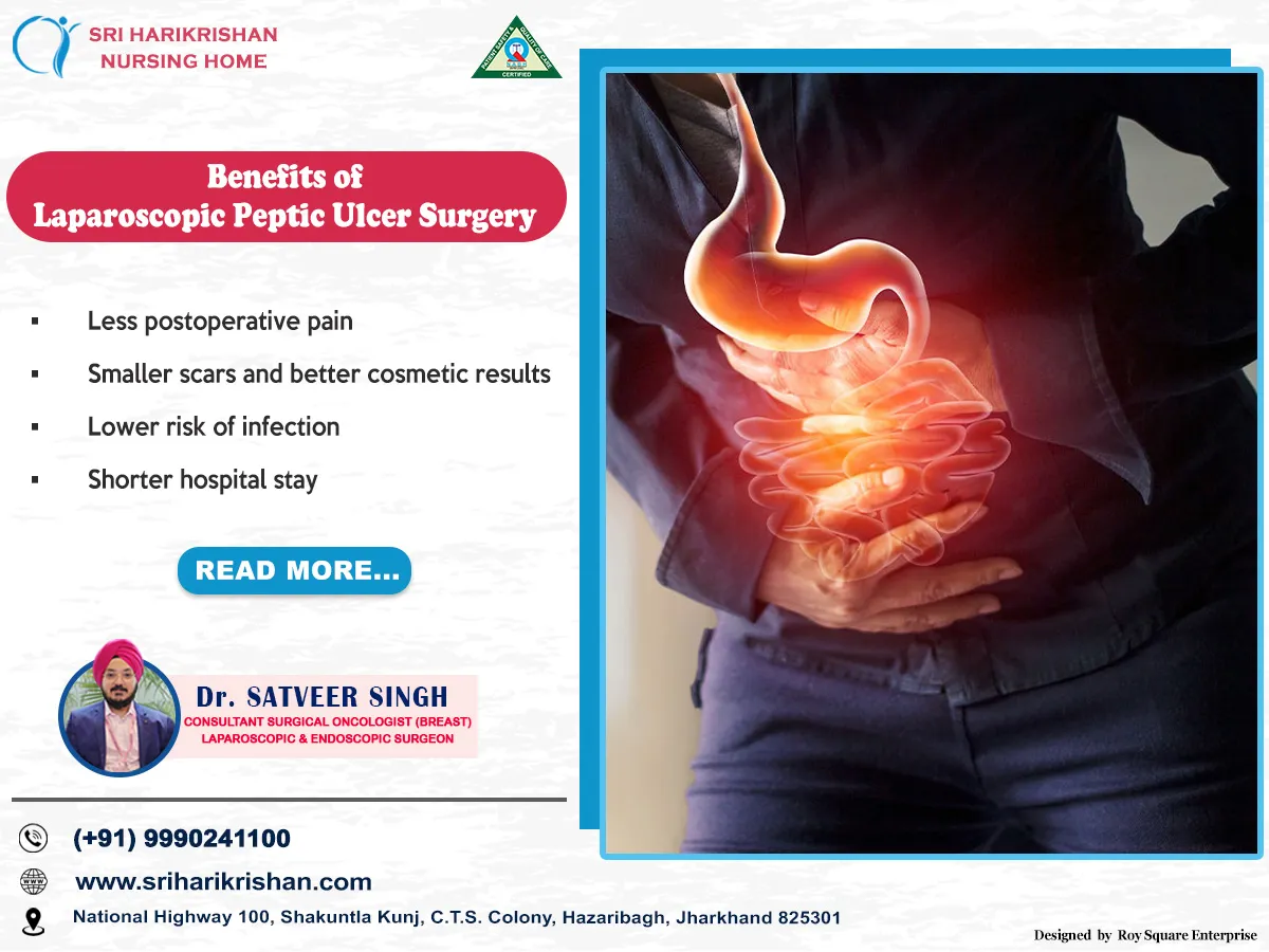 Benefits of Laparoscopic Peptic Ulcer Surgery