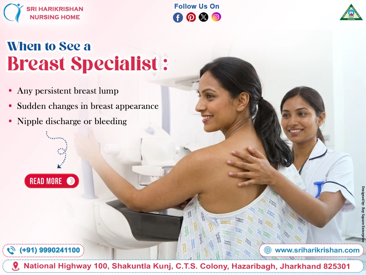 When to See a Breast Specialist