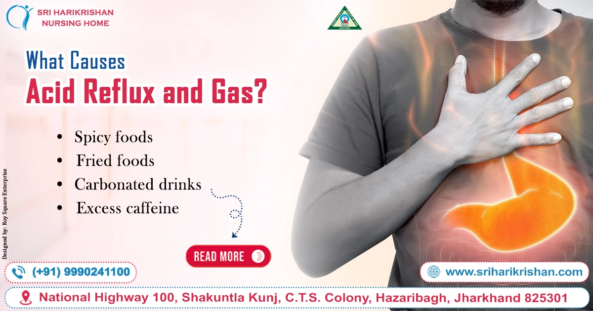 What Causes Acid Reflux and Gas?