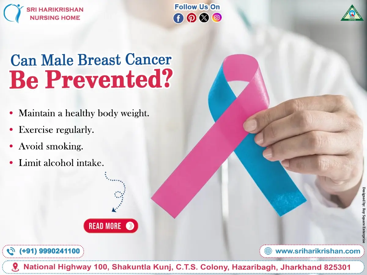 Can Male Breast Cancer Be Prevented?